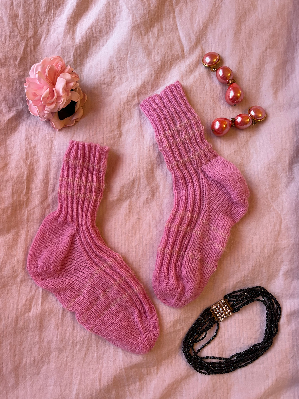 Pink Feet knitting pattern