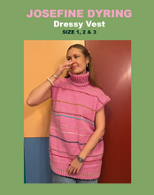Load image into Gallery viewer, Dressy Vest knitting pattern