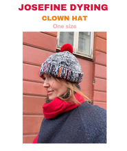 Load image into Gallery viewer, Clown Hat knitting pattern