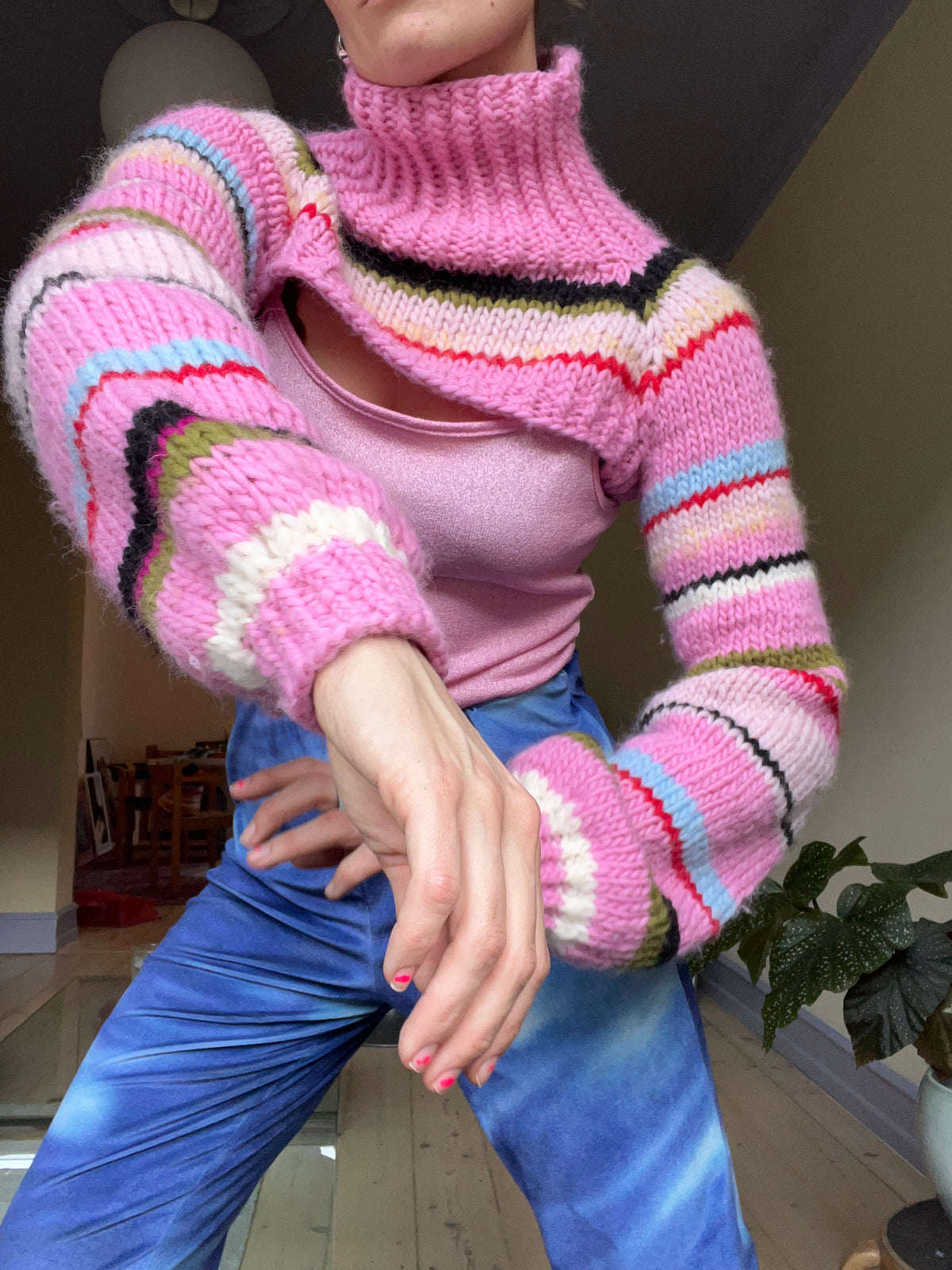 No body sweater knitting pattern