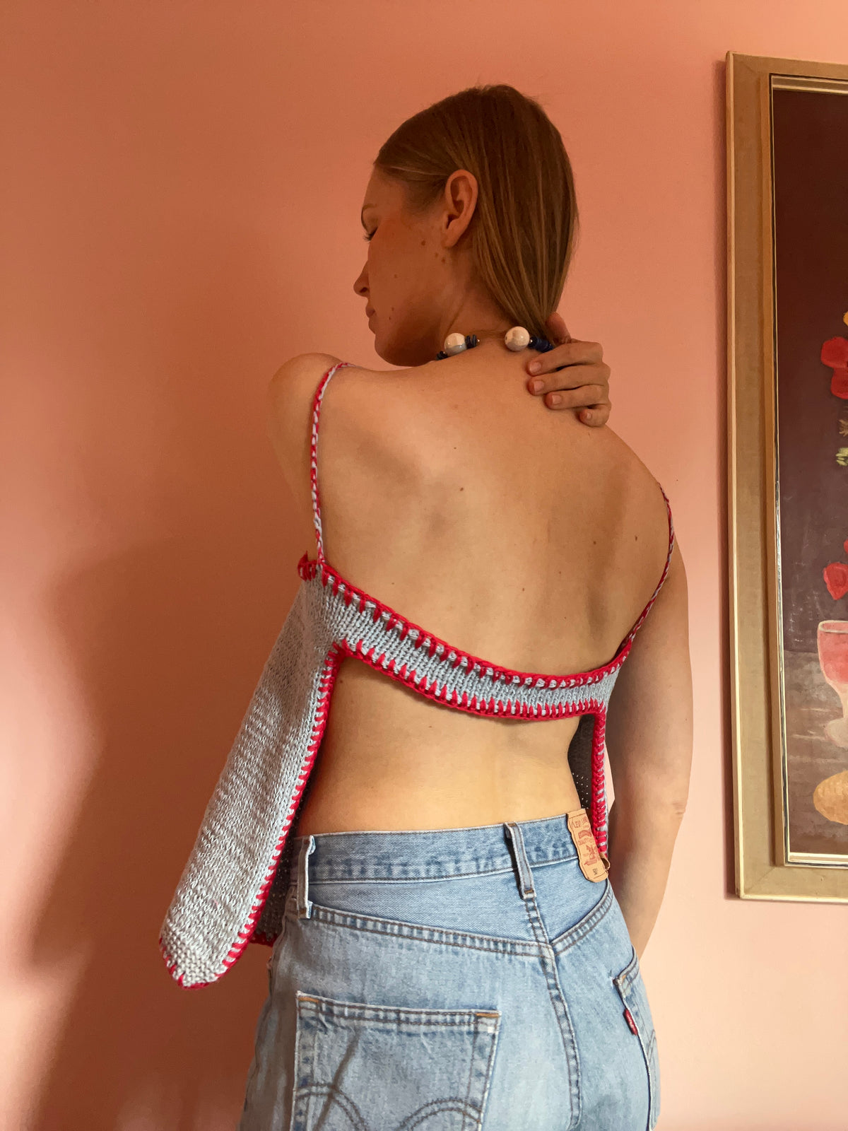 Breeze top knitting pattern
