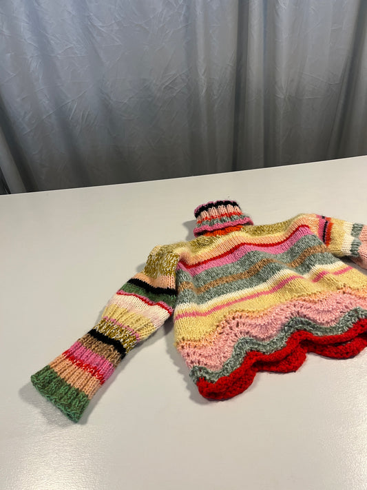 Wavy Sweater multi knit kit - preorder