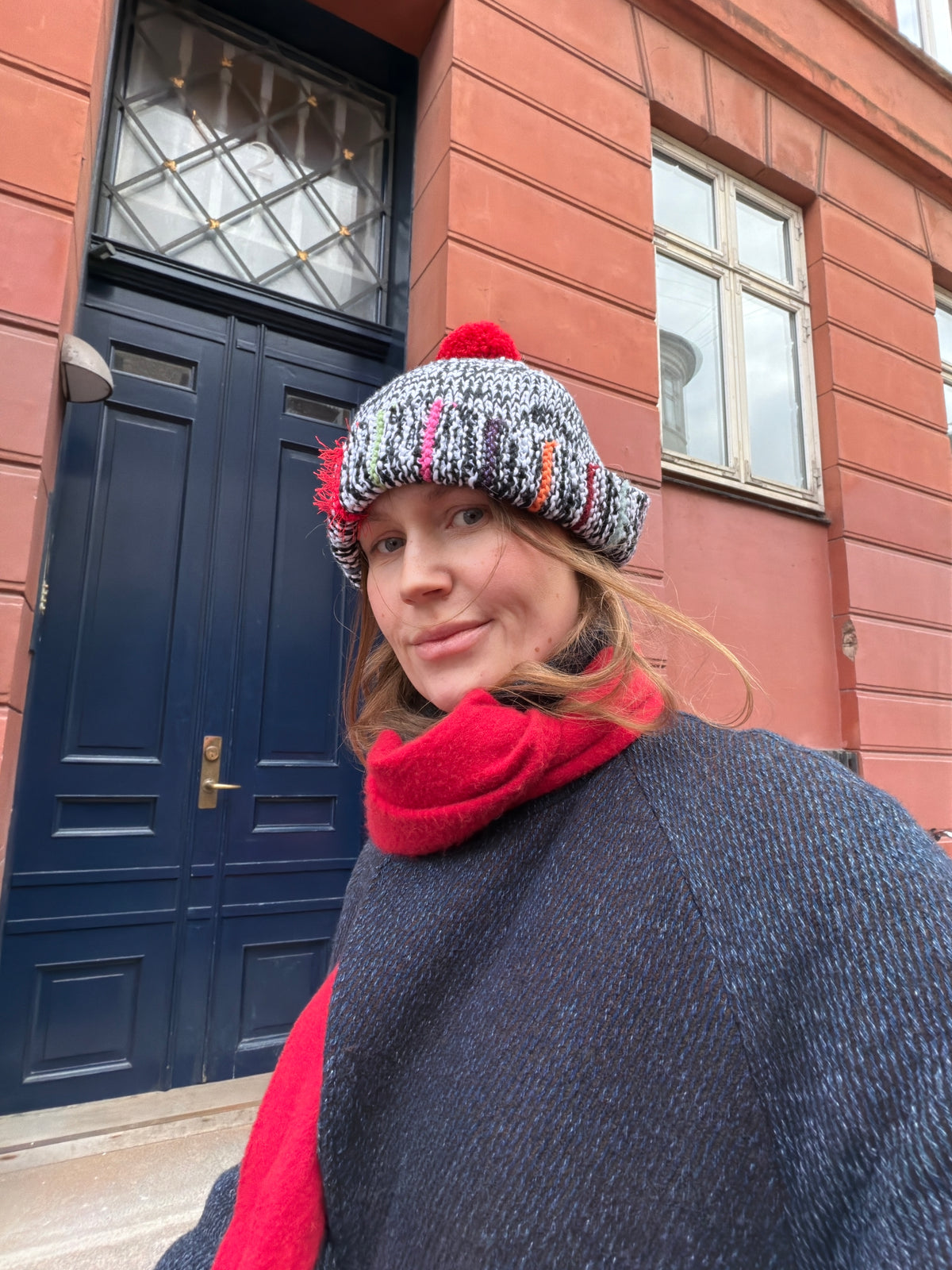 Clown Hat knitting pattern