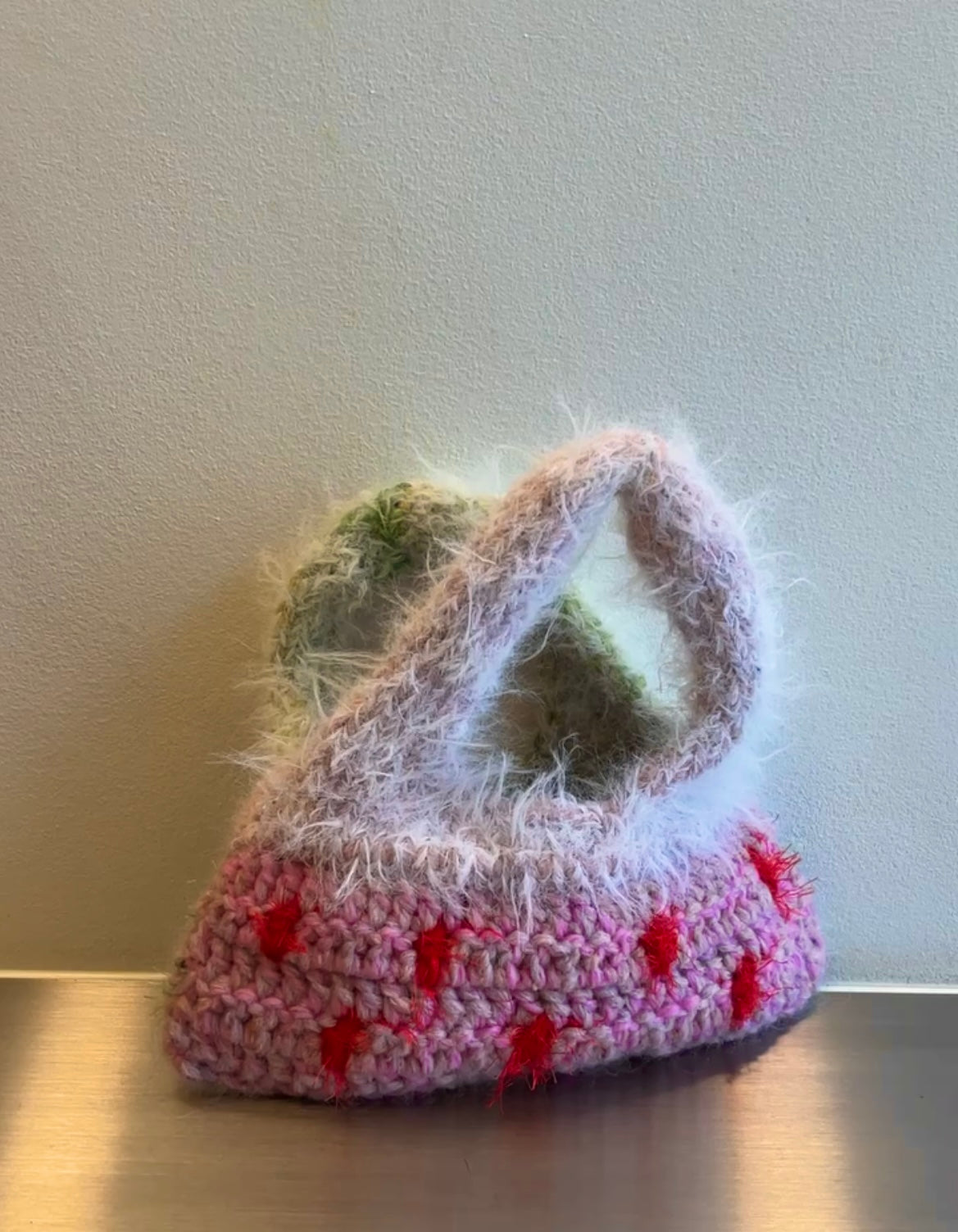 Raspberry mint bag pattern