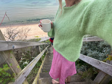 Load image into Gallery viewer, Matcha Sweater knitting pattern
