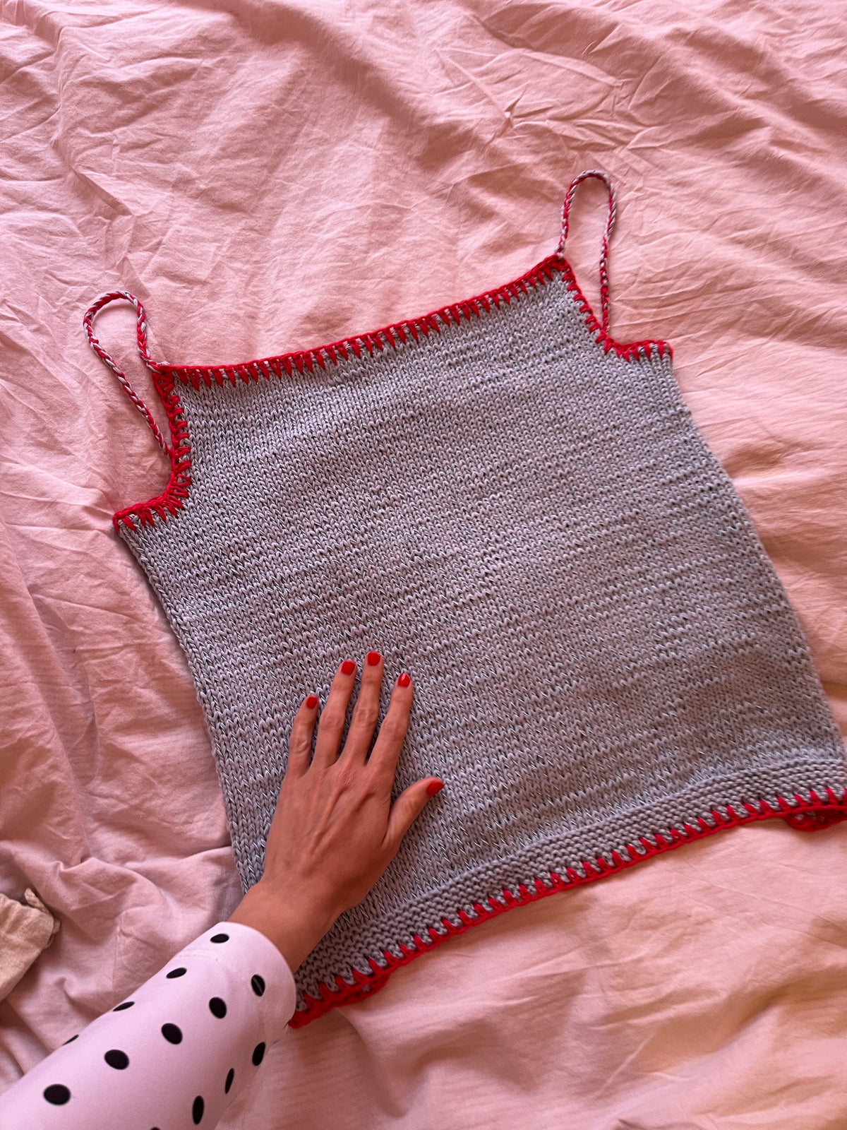 Breeze top knitting pattern