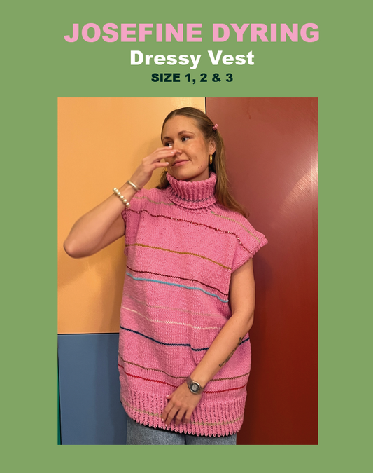 Dressy Vest knitting pattern