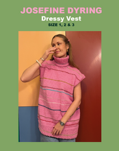 Load image into Gallery viewer, Dressy Vest knitting pattern
