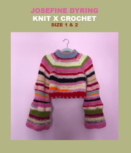 Load image into Gallery viewer, Knit X Crochet Jumper knitting pattern

