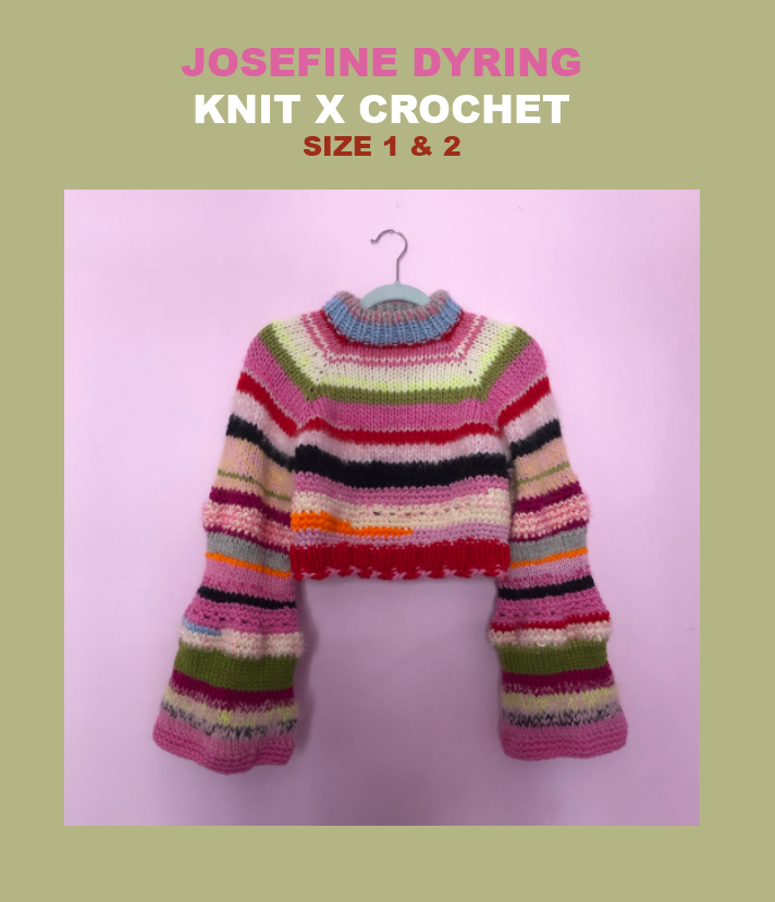 Knit X Crochet Jumper knitting pattern