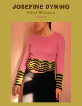 Load image into Gallery viewer, Kiwi Blouse knitting pattern
