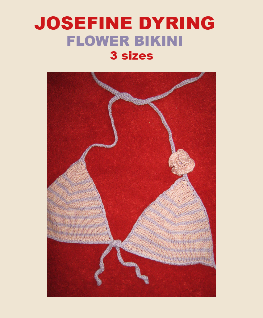 Flower Bikini knitting pattern