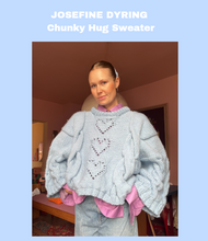 Load image into Gallery viewer, Chunky Hug Sweater knitting pattern
