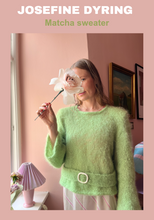 Load image into Gallery viewer, Matcha Sweater knitting pattern
