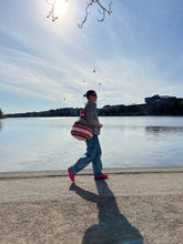 Load image into Gallery viewer, Mega Bowling Bag crochet kit
