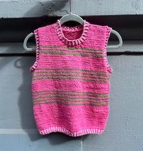 Load image into Gallery viewer, Favourite color vest knitting pattern
