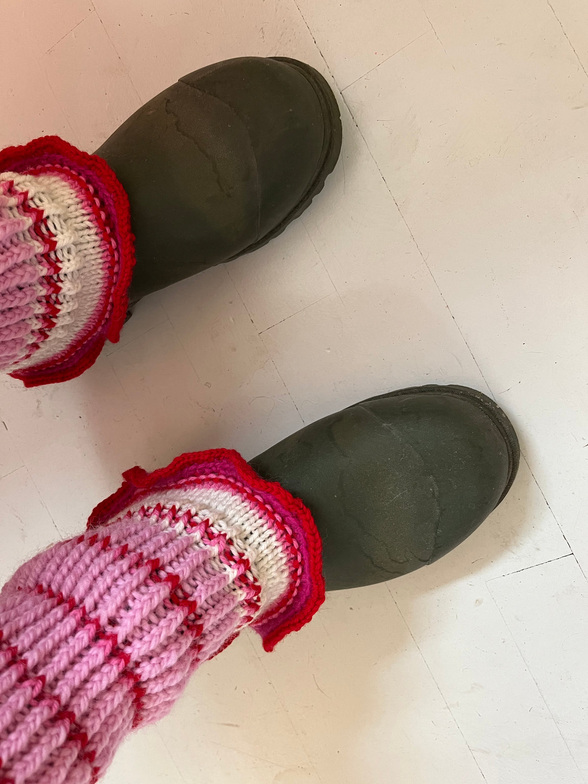 Shoe Hugs knitting pattern
