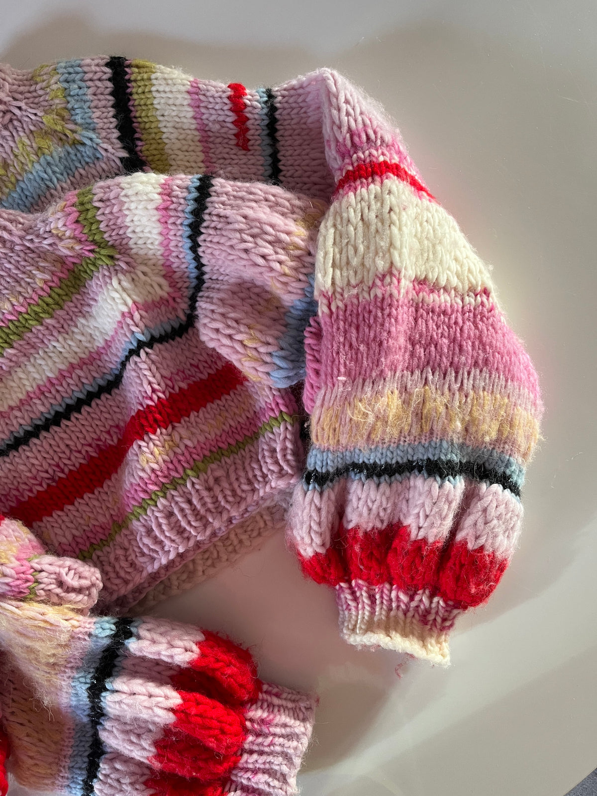 The Bubble Sweater Junior knitting pattern (danish)