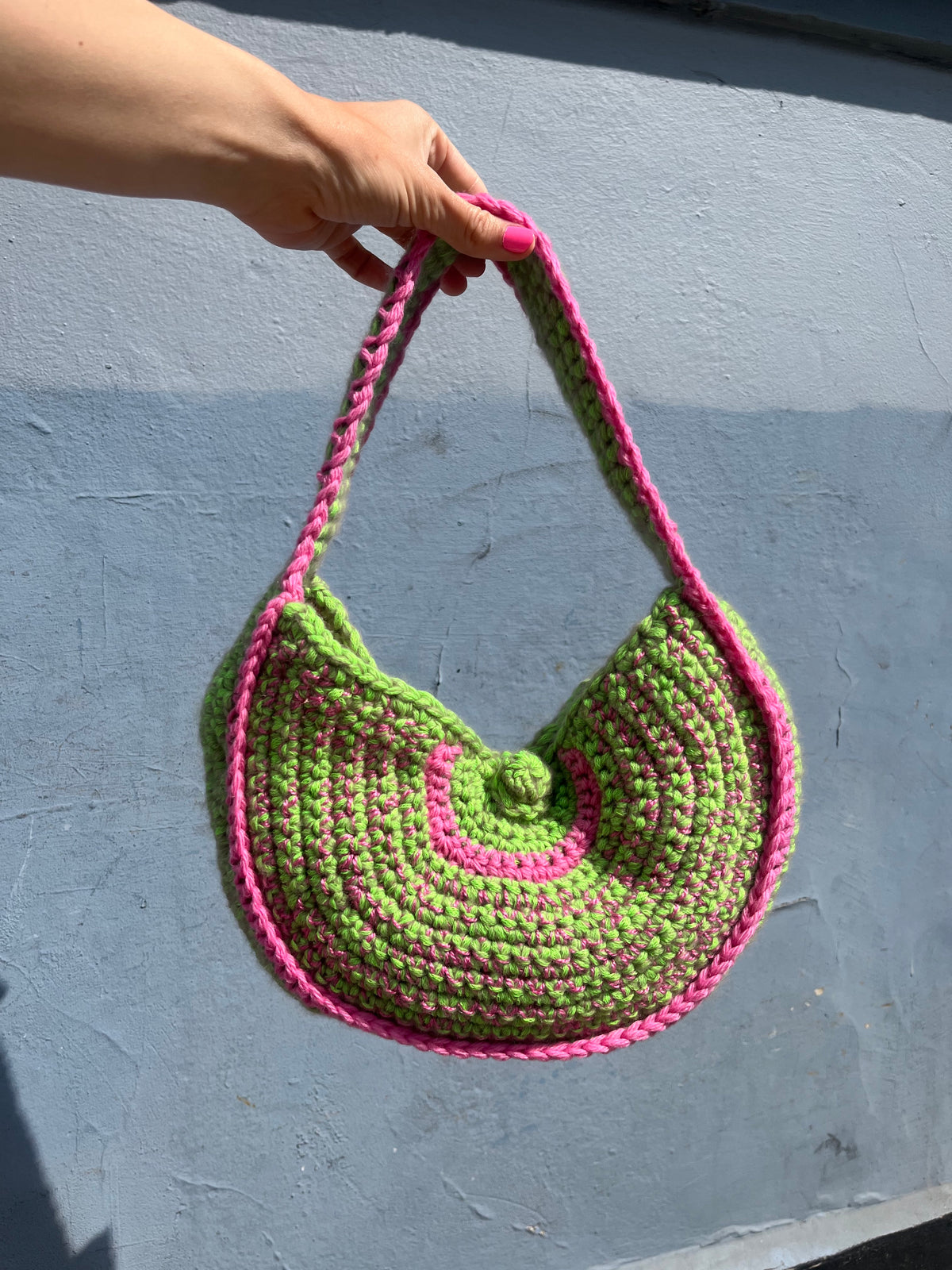Moon Bag crochet pattern