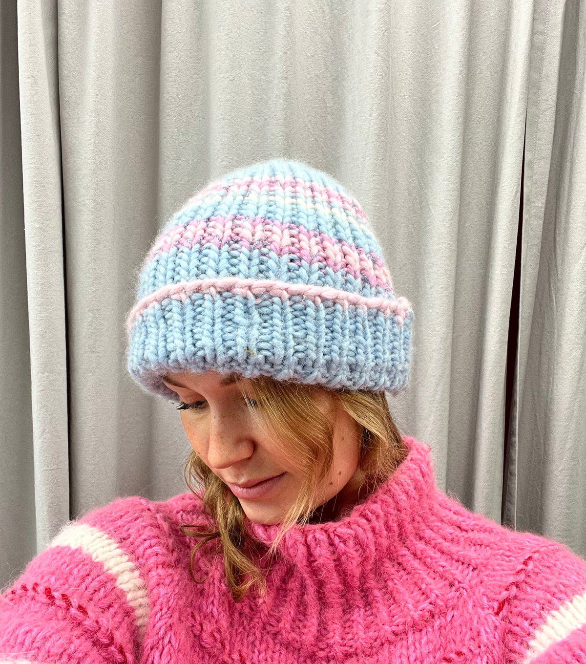 Beanie knitting pattern