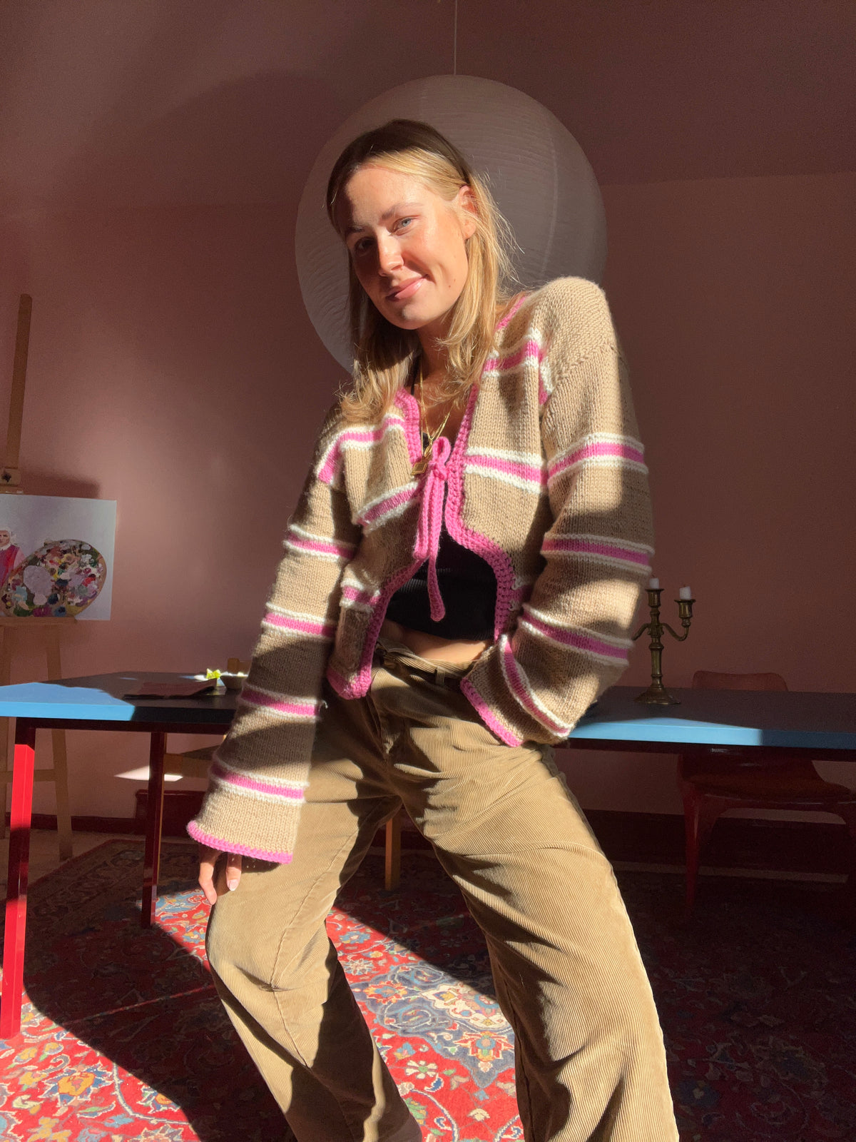Cardi knitting pattern