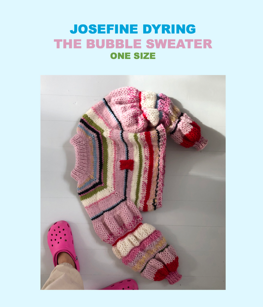 The Bubble Sweater knitting pattern