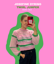 Load image into Gallery viewer, Twirl Jumper knitting pattern
