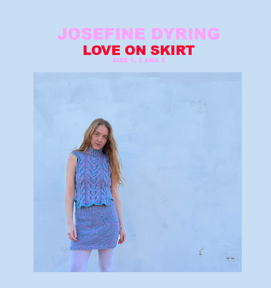 Love on skirt knitting pattern