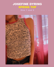 Load image into Gallery viewer, Spring top knitting kit
