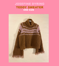 Load image into Gallery viewer, Teddy sweater knitting pattern
