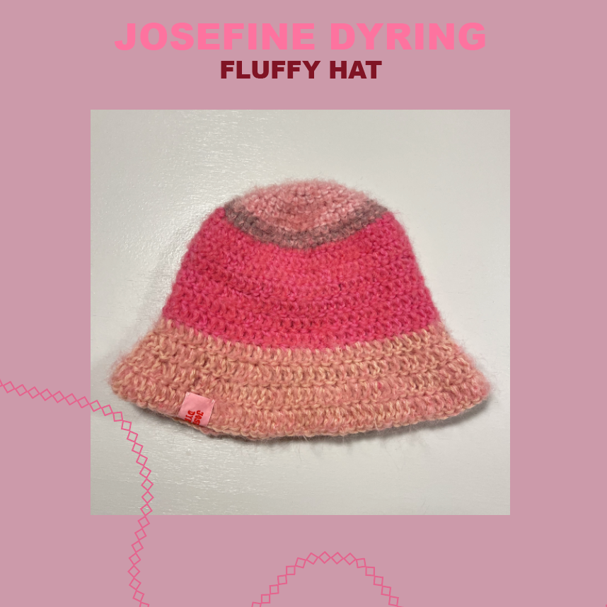 Fluffy hat crochet pattern
