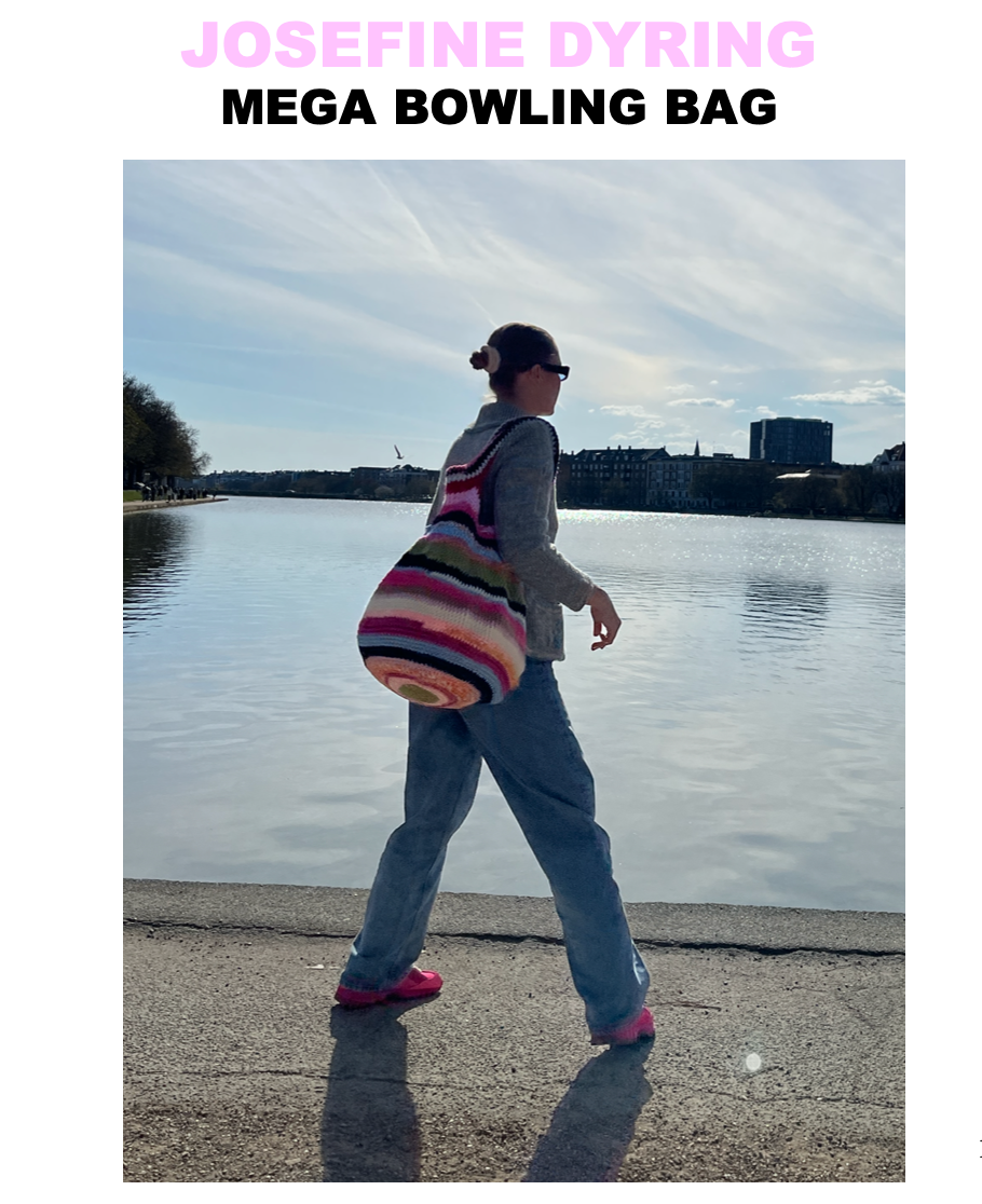 Mega Bowling Bag Crochet pattern